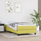 vidaXL - Bedframe - stof - groen - 90x190 - cm