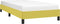 vidaXL - Bedframe - stof - groen - 90x190 - cm