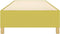 vidaXL - Bedframe - stof - groen - 90x190 - cm