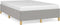 vidaXL - Bedframe - stof - lichtgrijs - 120x190 - cm