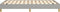 vidaXL - Bedframe - stof - lichtgrijs - 120x190 - cm