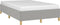 vidaXL - Bedframe - stof - lichtgrijs - 120x190 - cm