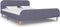 vidaXL - Bedframe - stof - lichtgrijs - 140x200 - cm