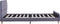 vidaXL - Bedframe - stof - lichtgrijs - 140x200 - cm