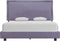 vidaXL - Bedframe - stof - lichtgrijs - 140x200 - cm