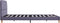 vidaXL - Bedframe - stof - lichtgrijs - 140x200 - cm