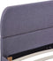vidaXL - Bedframe - stof - lichtgrijs - 140x200 - cm