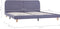 vidaXL - Bedframe - stof - lichtgrijs - 160x200 - cm