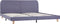 vidaXL - Bedframe - stof - lichtgrijs - 160x200 - cm