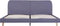 vidaXL - Bedframe - stof - lichtgrijs - 160x200 - cm