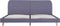 vidaXL - Bedframe - stof - lichtgrijs - 180x200 - cm