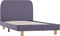 vidaXL - Bedframe - stof - lichtgrijs - 90x200 - cm