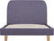 vidaXL - Bedframe - stof - lichtgrijs - 90x200 - cm