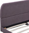 vidaXL - Bedframe - stof - taupe - 135x190 - cm