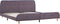 vidaXL - Bedframe - stof - taupe - 160x200 - cm