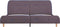 vidaXL - Bedframe - stof - taupe - 160x200 - cm