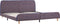 vidaXL - Bedframe - stof - taupe - 180x200 - cm
