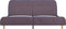 vidaXL - Bedframe - stof - taupe - 180x200 - cm