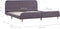 vidaXL - Bedframe - stof - taupe - 180x200 - cm