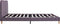 vidaXL - Bedframe - stof - taupe - 180x200 - cm