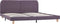 vidaXL - Bedframe - stof - taupe - 180x200 - cm