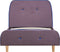 vidaXL - Bedframe - stof - taupe - 90x200 - cm