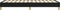 vidaXL - Bedframe - stof - zwart - 90x190 - cm