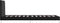 vidaXL - Bedframe - stof - zwart - 90x200 - cm