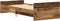 vidaXL - Bedframe - zonder - matras - 100x200 - cm - bewerkt - hout - oud - hout