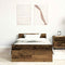 vidaXL - Bedframe - zonder - matras - 100x200 - cm - bewerkt - hout - oud - hout