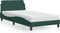 vidaXL - Bedframe - zonder - matras - 100x200 - cm - fluweel - donkergroen