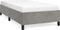 vidaXL - Bedframe - zonder - matras - 100x200 - cm - fluweel - lichtgrijs