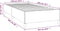 vidaXL - Bedframe - zonder - matras - 100x200 - cm - fluweel - donkergroen