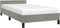 vidaXL - Bedframe - zonder - matras - 100x200 - cm - fluweel - lichtgrijs