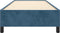 vidaXL - Bedframe - zonder - matras - 100x200 - cm - fluweel - donkerblauw