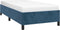 vidaXL - Bedframe - zonder - matras - 100x200 - cm - fluweel - donkerblauw