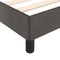 vidaXL - Bedframe - zonder - matras - 100x200 - cm - fluweel - donkergrijs