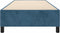 vidaXL - Bedframe - zonder - matras - 100x200 - cm - fluweel - donkerblauw