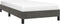 vidaXL - Bedframe - zonder - matras - 100x200 - cm - fluweel - donkergrijs