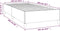 vidaXL - Bedframe - zonder - matras - 100x200 - cm - fluweel - donkerblauw