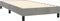 vidaXL - Bedframe - zonder - matras - 100x200 - cm - fluweel - lichtgrijs