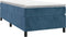 vidaXL - Bedframe - zonder - matras - 100x200 - cm - fluweel - donkerblauw