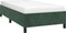 vidaXL - Bedframe - zonder - matras - 100x200 - cm - fluweel - donkergroen