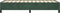 vidaXL - Bedframe - zonder - matras - 100x200 - cm - fluweel - donkergroen
