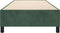 vidaXL - Bedframe - zonder - matras - 100x200 - cm - fluweel - donkergroen
