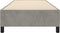vidaXL - Bedframe - zonder - matras - 100x200 - cm - fluweel - lichtgrijs
