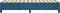 vidaXL - Bedframe - zonder - matras - 100x200 - cm - fluweel - donkerblauw