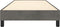 vidaXL - Bedframe - zonder - matras - 100x200 - cm - fluweel - donkergrijs