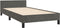 vidaXL - Bedframe - zonder - matras - 100x200 - cm - fluweel - donkergrijs