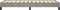 vidaXL - Bedframe - zonder - matras - 100x200 - cm - fluweel - lichtgrijs